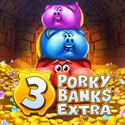 3 Porky Banks Hold and Win Extra 3 Porky Banks Hold and Win Extra game from IRON DOG